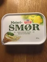 Sokerin määrä sisällä Meierismør