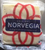 Sokerin määrä sisällä Norvegia Orginal