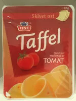 Quantité de sucre dans Skivet ost med smak av tomat