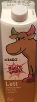 Sokerin määrä sisällä Sjokolademelk lett