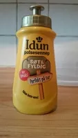 Amount of sugar in Pølsesennep søt & fyldig