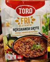 चीनी की मात्रा Glutenfri Meksikansk Gryte