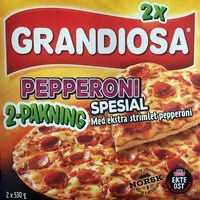 चीनी की मात्रा Pepperoni Special 2-pakning