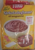 चीनी की मात्रा Sjokoladeglasur til langpanne