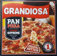 चीनी की मात्रा Pan Pizza Pepperoni Supreme