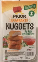 Cantidad de azúcar en Sprøbakte Nuggets