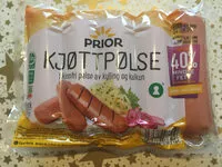 Cantidad de azúcar en Kjøttpølse