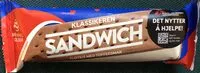 Suhkru kogus sees Sandwich