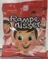 含糖量 Rampenisser søte og myke skumnisser