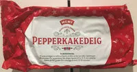 Suhkru kogus sees Pepperkakedeig
