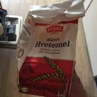 Quantité de sucre dans Siktet hvetemel