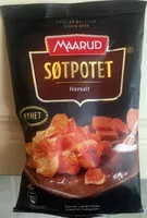 İçindeki şeker miktarı Søtpotet Havsalt