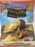 İçindeki şeker miktarı Nypotet Kantarell, hvitløk og chili