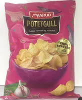 İçindeki şeker miktarı Potetgull Hvitløk, ramsløk og mild chili