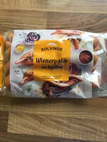 Jumlah gula yang masuk Wienerpølse av kylling