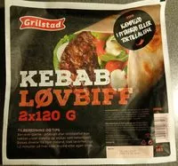Количество сахара в Kebab løvbiff