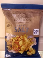 Suhkru kogus sees Bondens Beste Potetchips Himalaya Salt