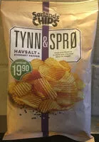 Suhkru kogus sees Tynn & Sprø Havsalt & Kvernet Pepper
