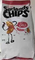 Suhkru kogus sees Sørlands Chips Het Chili og Rømme