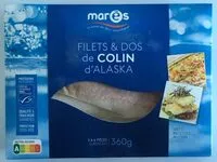 Cantidad de azúcar en Filets & dos de colin d’Alaska