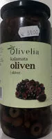 Zuckermenge drin Kalamata Oliven - skivet