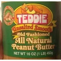 Suhkru kogus sees Peanut Butter, Old Fashioned, All Natural, Unsalted Smooth