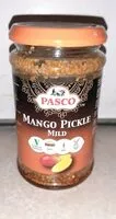 चीनी की मात्रा Pasco Mango Pickle (mild)