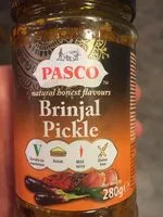 चीनी की मात्रा Pasco Brinjal Pickles