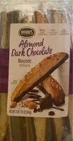 चीनी की मात्रा Almond dark chocolate biscotti