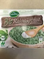 Amount of sugar in Bio Rahmspinat