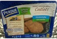 Jumlah gula yang masuk Chicken Breast Cutlets, Homestyle
