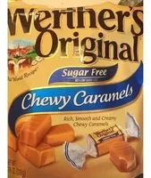 Jumlah gula yang masuk Chewy Caramel