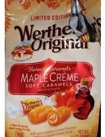 Jumlah gula yang masuk Maple Creme Soft Caramels