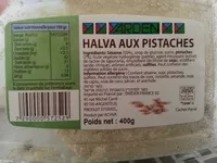 Halva aux pistaches