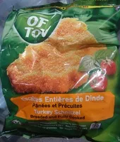 Jumlah gula yang masuk Escalopes Entières de Dinde Panées et Précuites