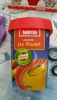 चीनी की मात्रा Bouillon De Poulet 400GR Telma