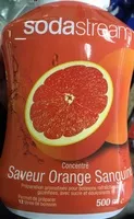 Sirops d orange sanguine