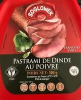 Количество сахара в Pastrali de dinde au poivre