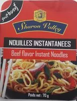 Jumlah gula yang masuk Beef flavor instant noodles