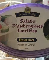 Jumlah gula yang masuk Aubergines Confit SV