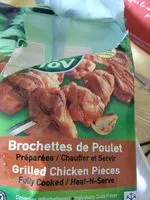 Jumlah gula yang masuk Brochettes of tov