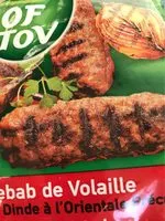 Jumlah gula yang masuk Kebab volaille