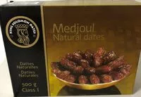 Azúcar y nutrientes en King solomon dates