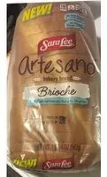 चीनी की मात्रा Artesano Bakery Bread, Brioche