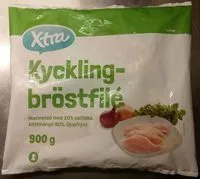 चीनी की मात्रा Kycklingbröstfilé