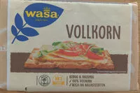 Sokerin määrä sisällä Knäckebrot Vollkorn Roggen