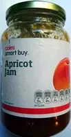 Suhkru kogus sees Apricot jam