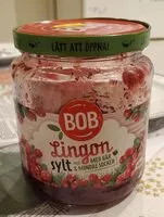 Suhkru kogus sees Lingon Sylt (confiture d'airelles)