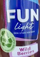 Sokerin määrä sisällä Fun light