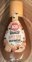 Suhkru kogus sees BOB Squeezy Apelsinmarmelad utan bitar